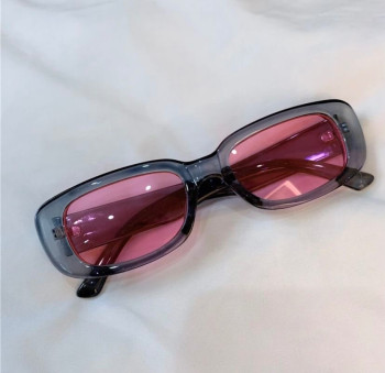 Glasses Cartagena - Gafas Retro Gris/rosado