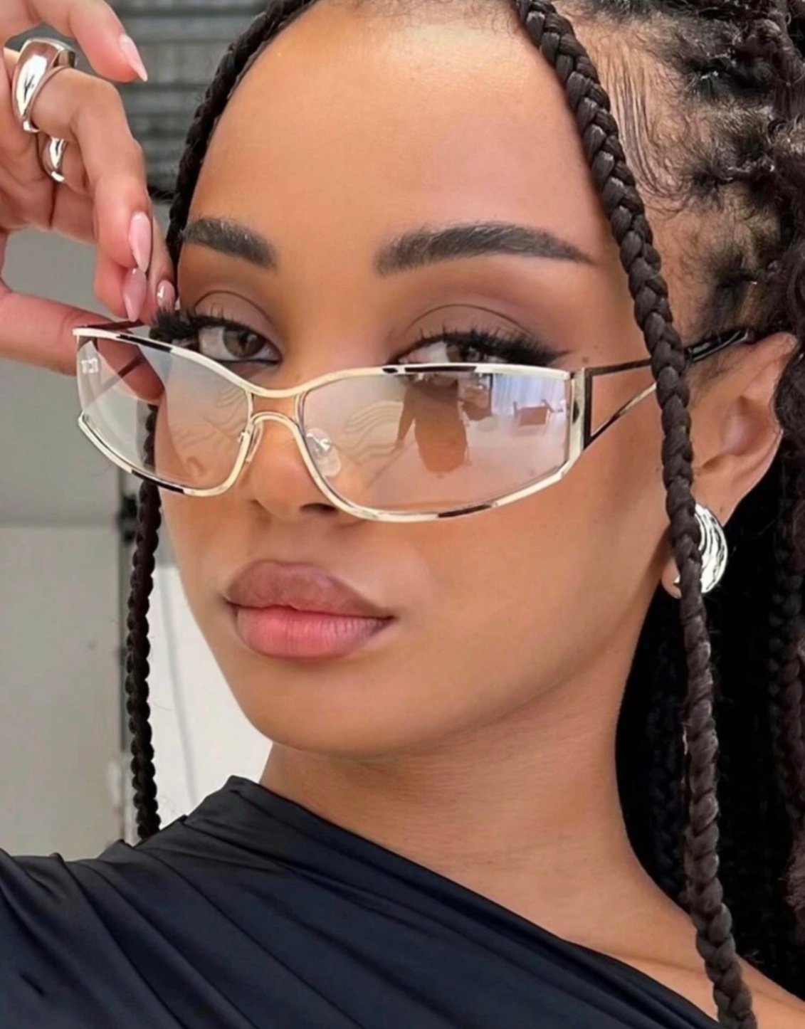 Glasses Cartagena - Gafas Berlin plateadas