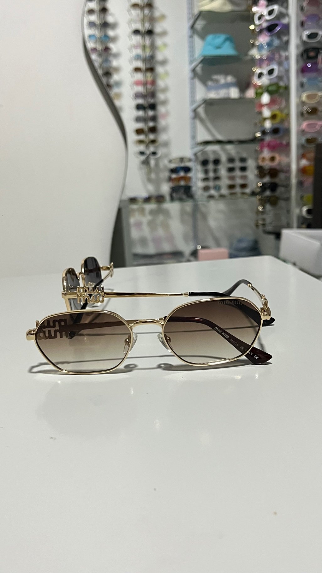 Glasses Cartagena - Miu octagonal café